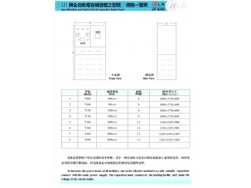 Capacitor Bank Panel